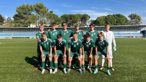 Vaikinų U19 rinktinei kontrolinėse rungtynėse Albanijoje nepavyko išsaugoti persvaros
