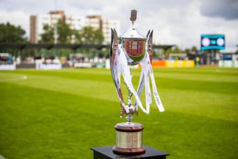 „Kauno Žalgiris“ prieš Kretingos „Miniją“: LFF taurės finale – kova dėl trofėjaus, pramogos ir „Lietuvos balso“ pasirodymas