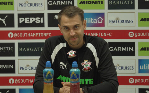 „Southampton“ treneris – diskvalifikuotas šešiom savaitėm dėl šnipinėjimo