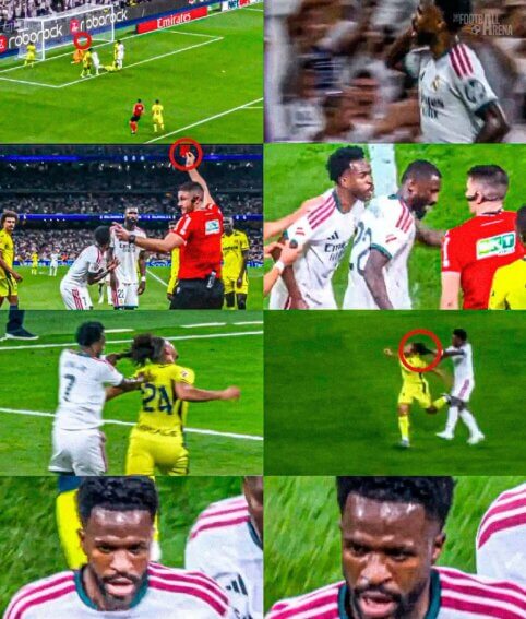 Vinicius „pasižymėjo“ skandalingu momentu Ispanijoje