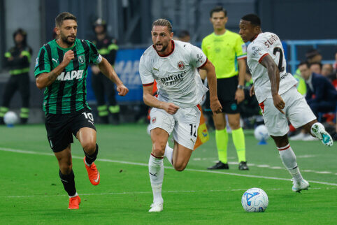 „AC Milan“ kluptelėjo prieš „Sassuolo“