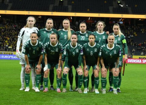 Moterų rinktinė Švedijoje užbaigė pasirodymą pasaulio čempionato atrankoje