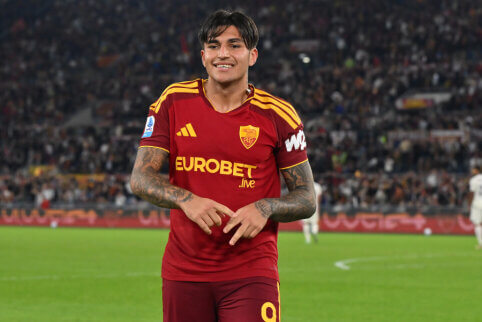 „AS Roma“ be savo pagrindinių puolimo žaidėjų susitvarkė su „Genoa“