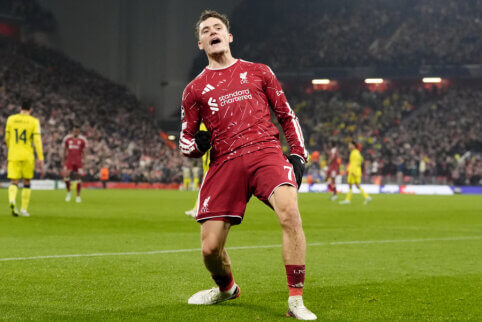 „Liverpool“ tik po 7 įvarčių kovos įveikė „Villarreal“