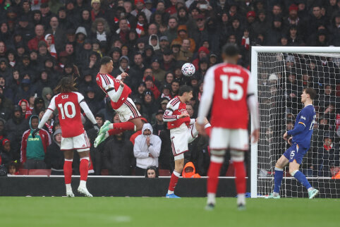 „Arsenal“ susitvarkė su „Everton“