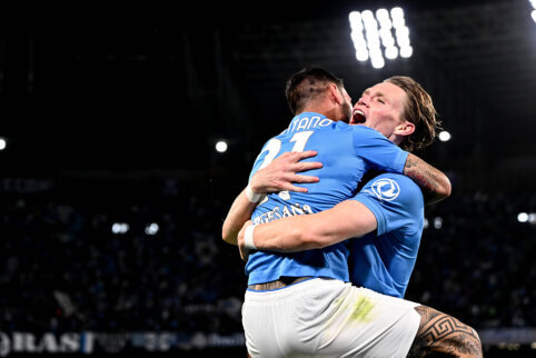 „Napoli“ ir „Roma“ rungtynėse – beprotiškas 6 įvarčių trileris