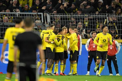 BVB mačo pabaigoje palaužė „Eintracht“