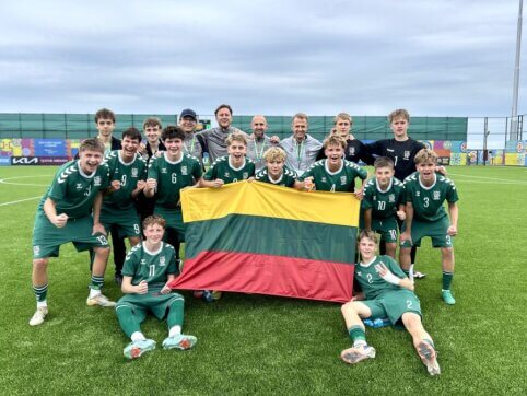 Besitęsiančiame FIFA vaikinų U15 rinktinių čempionate Baku – dar dvi lietuvių pergalės