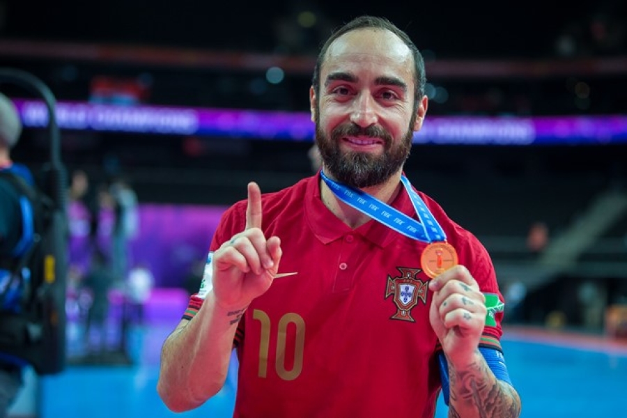 Vienas geriausių visų laikų salės futbolininkų rungtyniaus Latvijoje