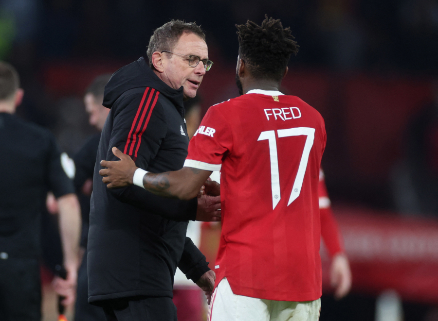 Fredas paneigė gandus apie problemas „Man Utd“ rūbinėje