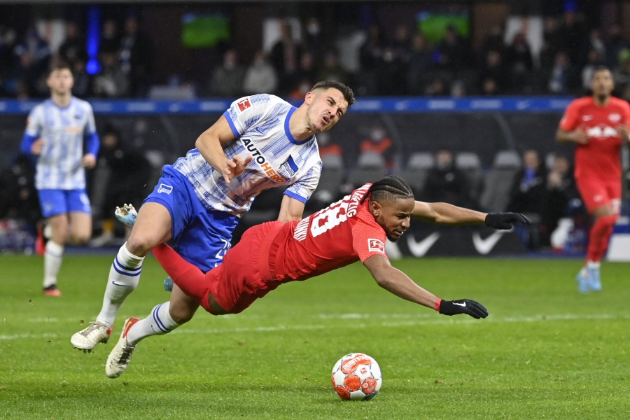 Mažumoje likusi „Hertha“ nepasipriešino „RB Leipzig“ ekipai