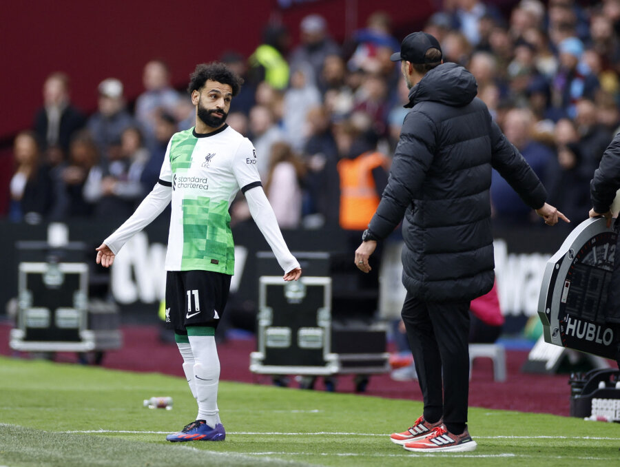 Londone – Salah ir Kloppo konfliktas bei „Liverpool“ lygiosios su „West Ham“