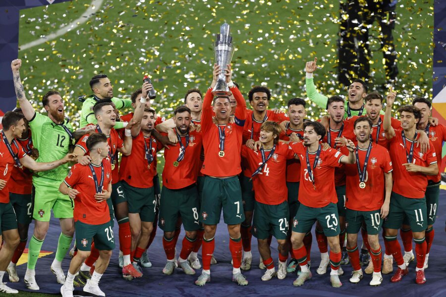 Portugalija triumfavo UEFA Tautų lygoje