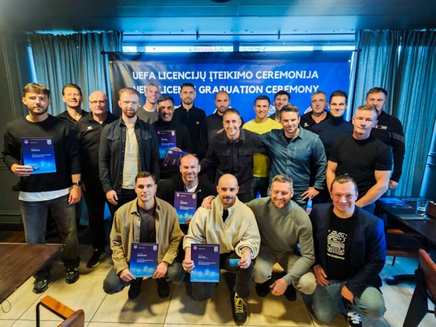 Finišavo dar vieneri UEFA B trenerių licencijos kursai