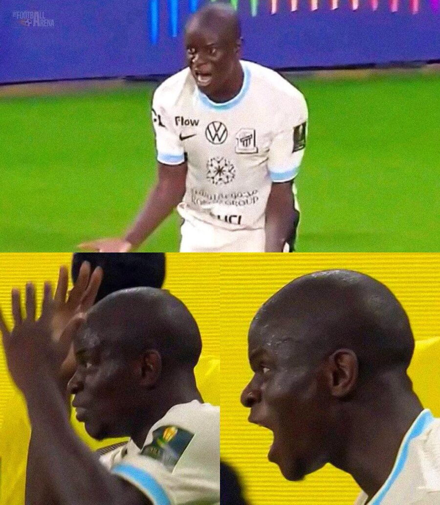 S. Arabijoje neišlaikė nervai net ir ramiajam N. Kante