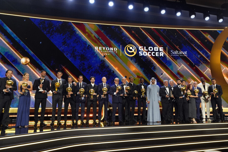 „Globe Soccer Awards“ ceremonijoje – PSG atstovų dominavimas