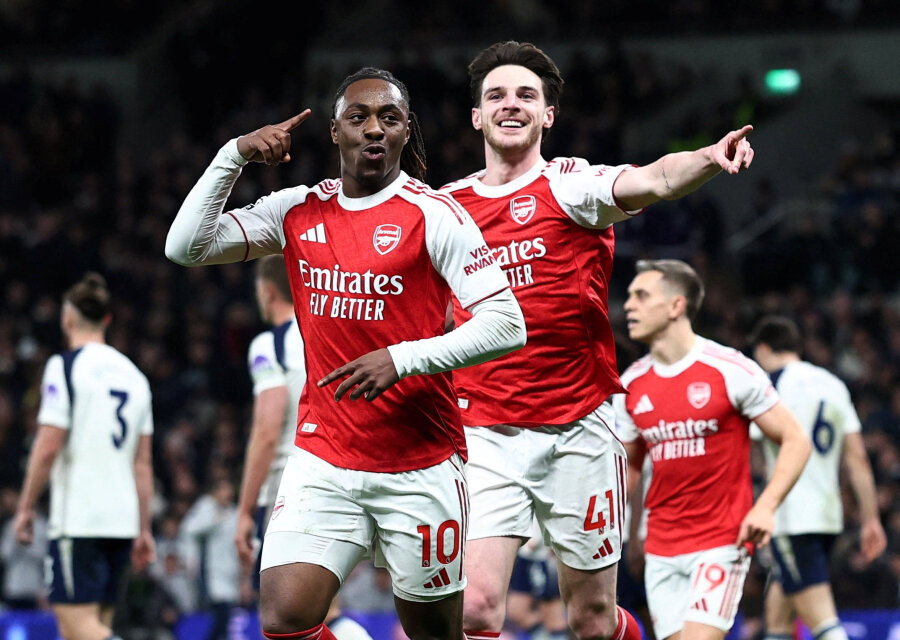 Londono derbyje „Arsenal“ suspardė „Tottenham“ ekipą