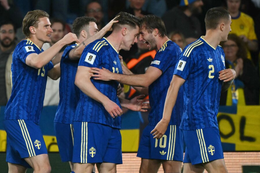 Švedija dominavo prieš Ukrainą, lenkai išvengė albanų antausio