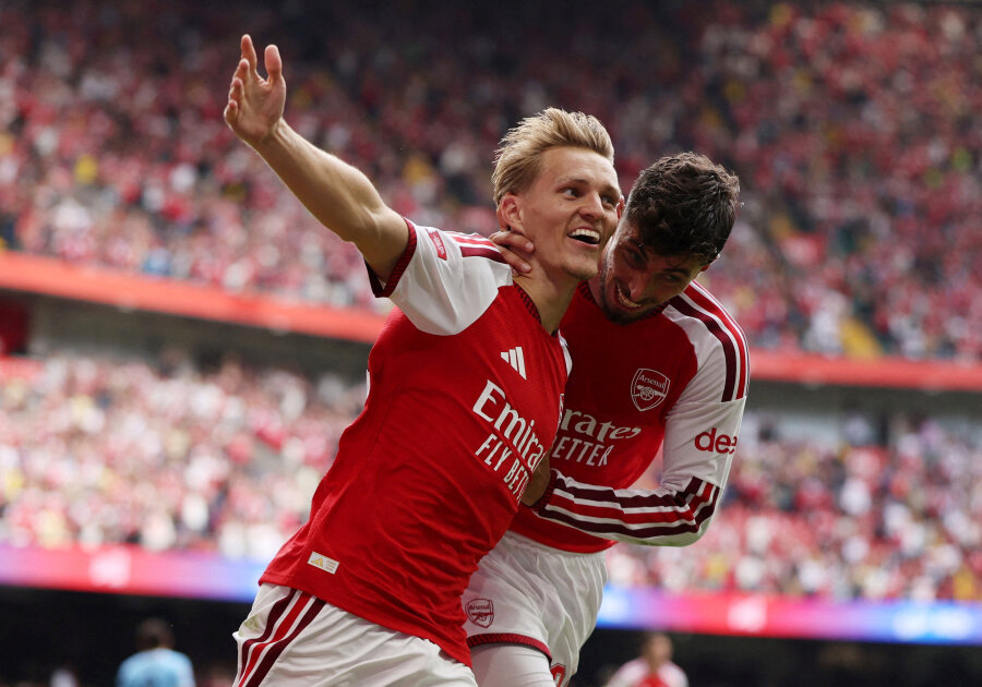 „Man City“ suspardęs „Arsenal“ triumfavo „Community Shield“ mače