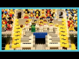 Lego kaladėlėmis įspūdingai sudėlioti PČ finalo epizodai