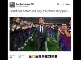 Po N.Bendtnerio "hat-tricko" - pokštai internete
