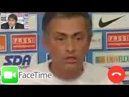A.Conte ir J.Mourinho pokalbis