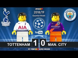 Lego futbolas: "Spurs" - "Man City"