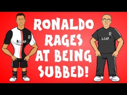 C.Ronaldo pyktis