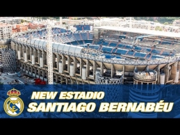 Rekonstruojamas „Santiago Bernabeu“ stadionas